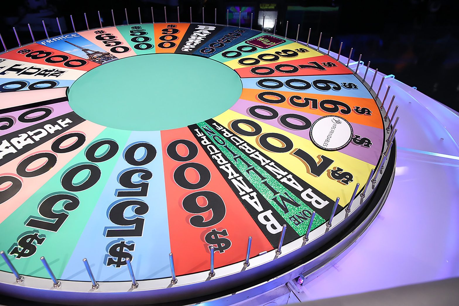 The rules of the wheel of fortune